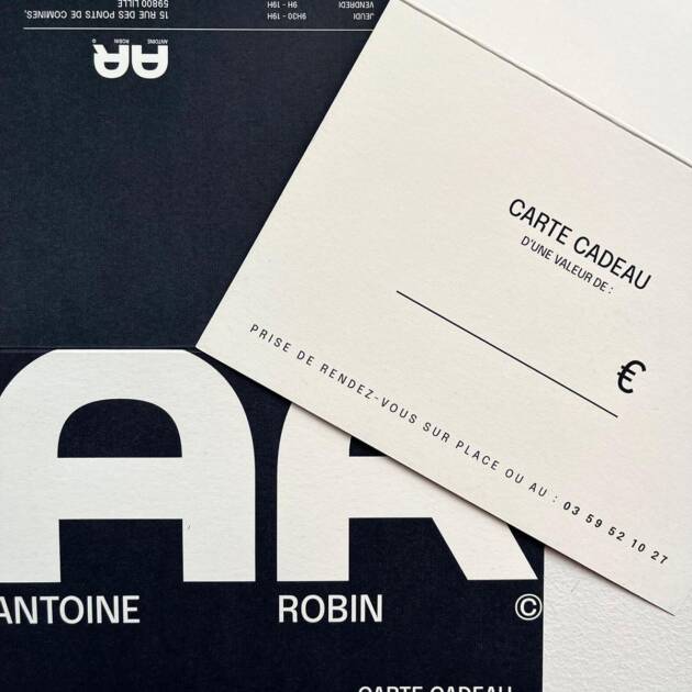 Carte Cadeau Antoine Robin